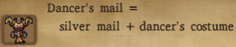 Dancers Mail Alchemy Recipe